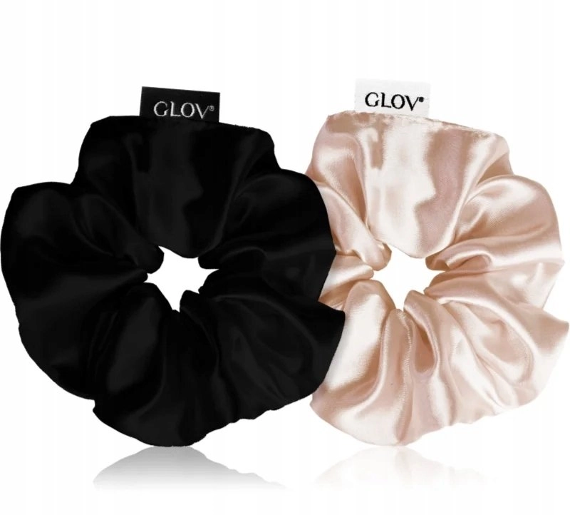 GLOV_Satin Scrunchies satin hair bands M