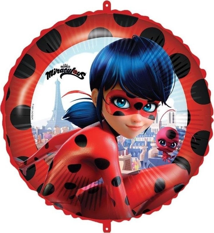Miraculous Ladybug foil balloon 46cm 484527