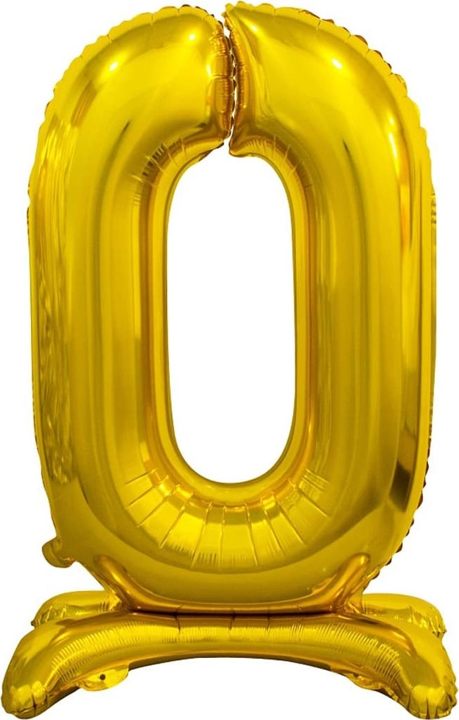 BC foil balloon Standing digit 0