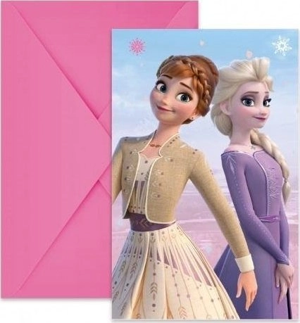 Frozen 2 invitations 6 pcs. (