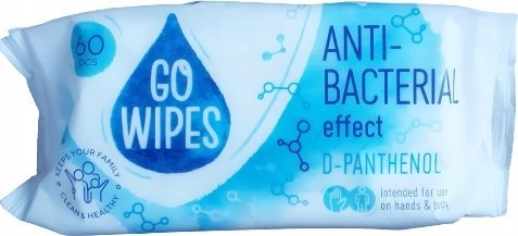 GoWipes Refreshing wet wipes 60 pcs