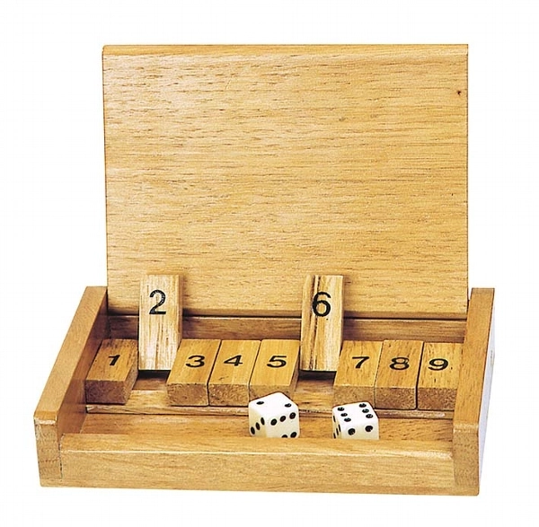 Goki Shut the box game Board