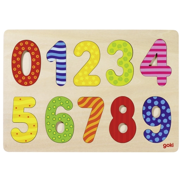 Goki 57574 Shape puzzle 10 pc(s)