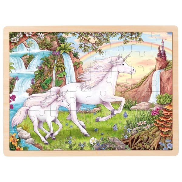 Goki Puzzle  unicorn 48 pcs 57366