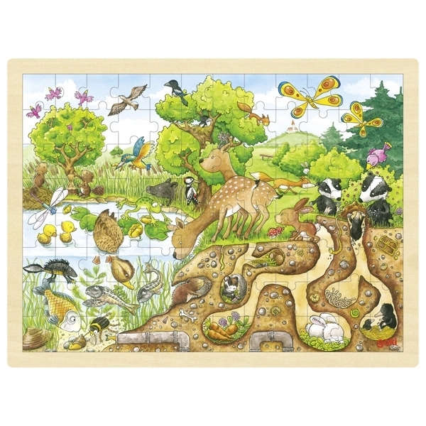 Goki 57582 Jigsaw puzzle 96 pc
