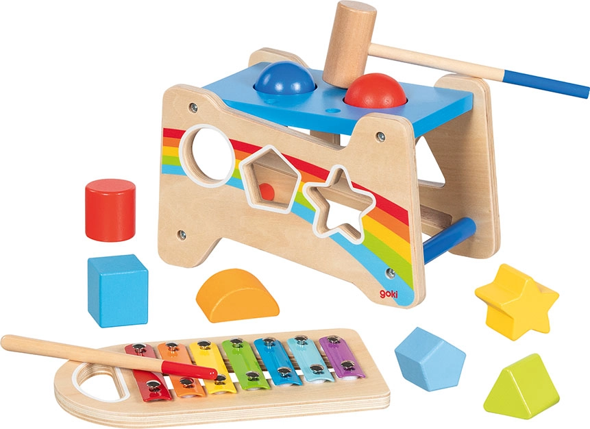 Goki - Hammer Bench with Xylophone