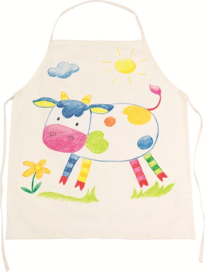 Paintable cotton apron 4013594586382 58638