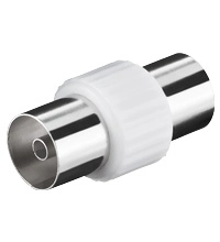 Goobay Coaxial Adapter: Coaxial Socket  Coaxial