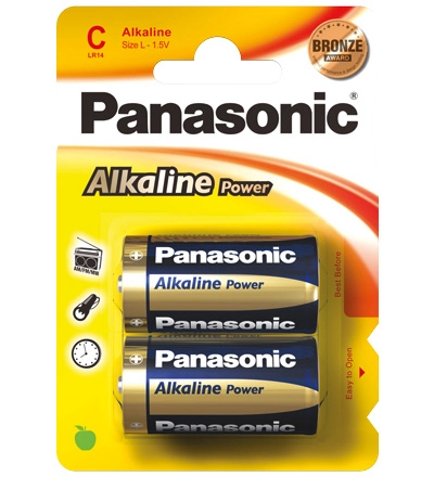 Goobay LR14 2-BL Panasonic Alkaline Power