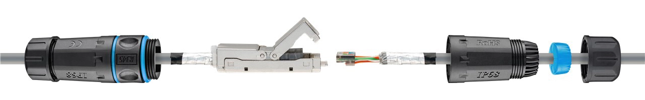 Goobay Outdoor (IP68) LAN Cable Connector