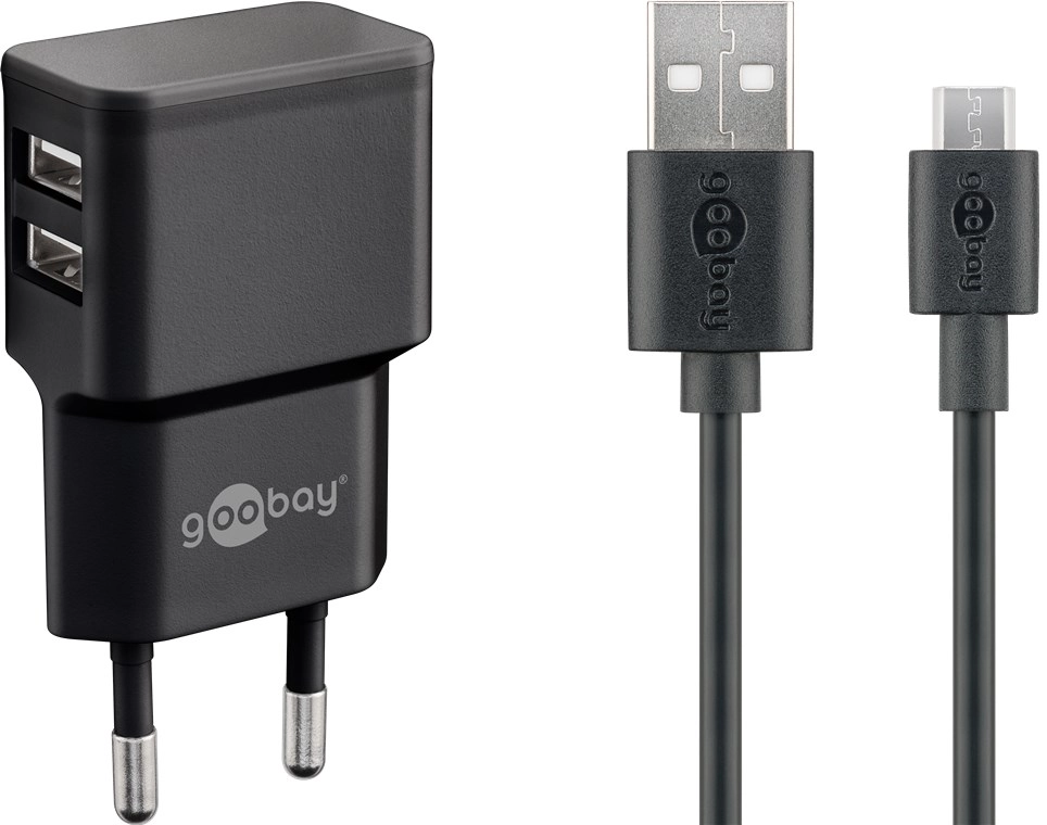 Goobay Dual Micro USB (18 W)