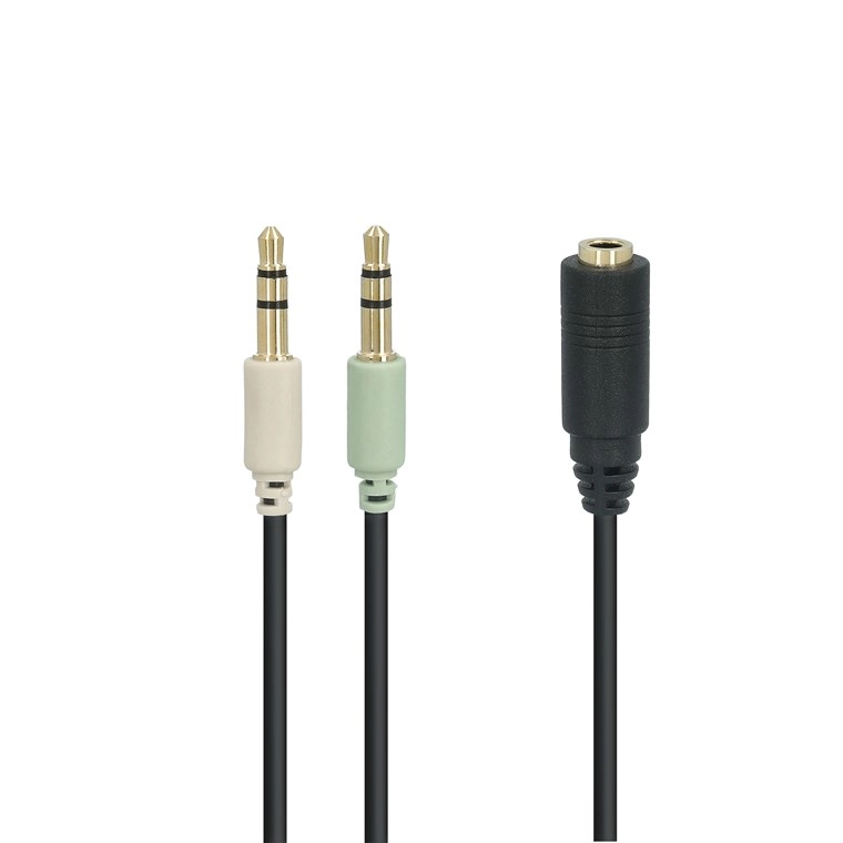 Goobay Audio Adapter (Headphones  Notebook)  0