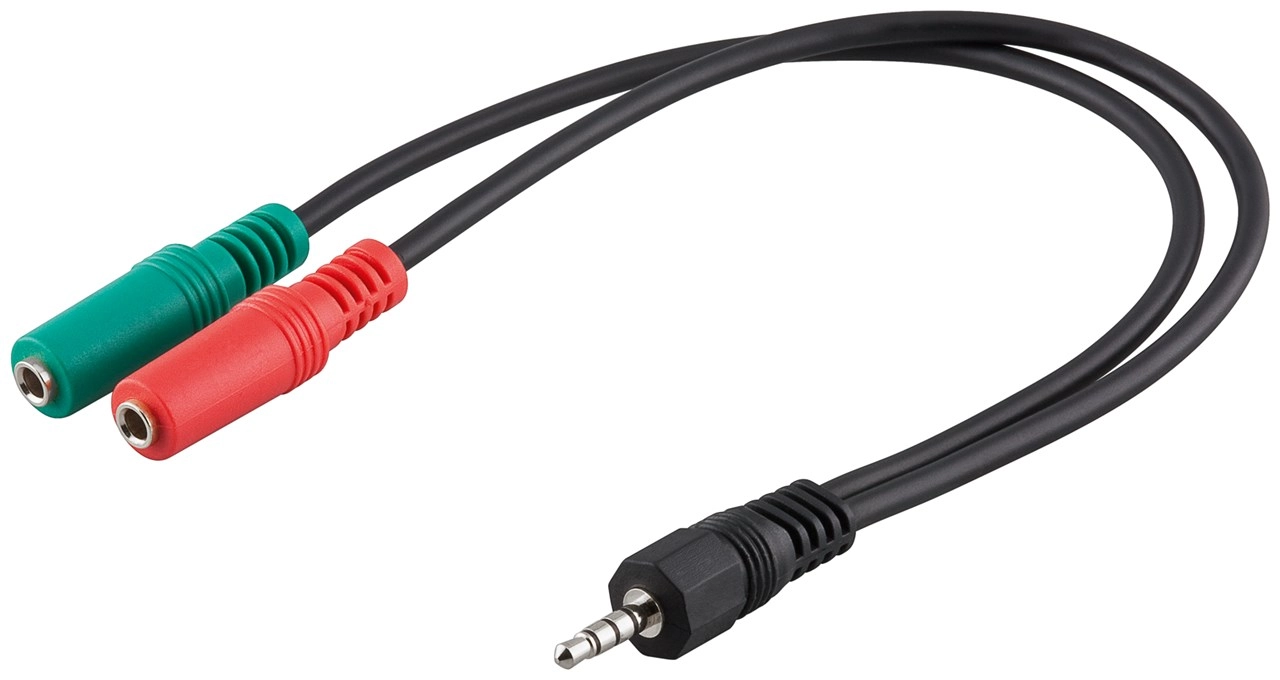 Goobay PC Headset Adapter 1x 3