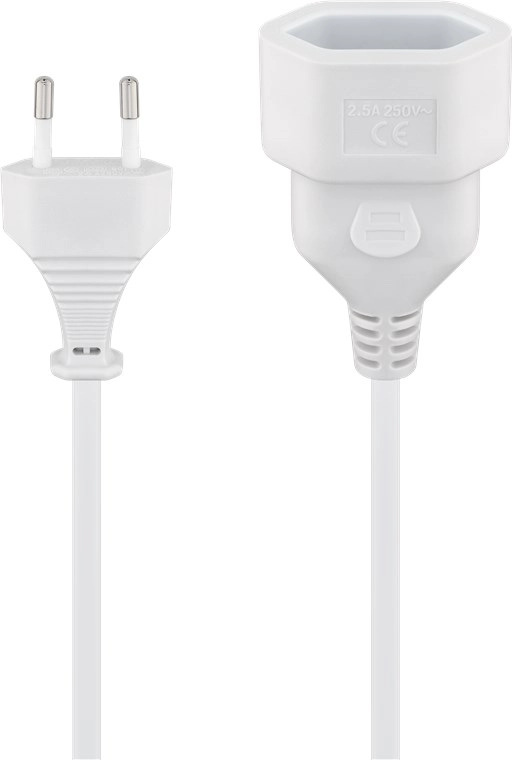 Goobay Extension Lead Europlug  3 m