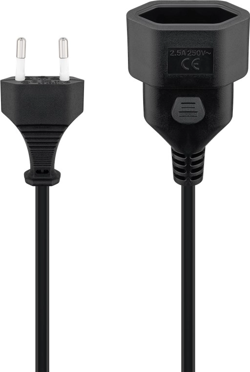 Goobay Extension Lead Europlug  3 m