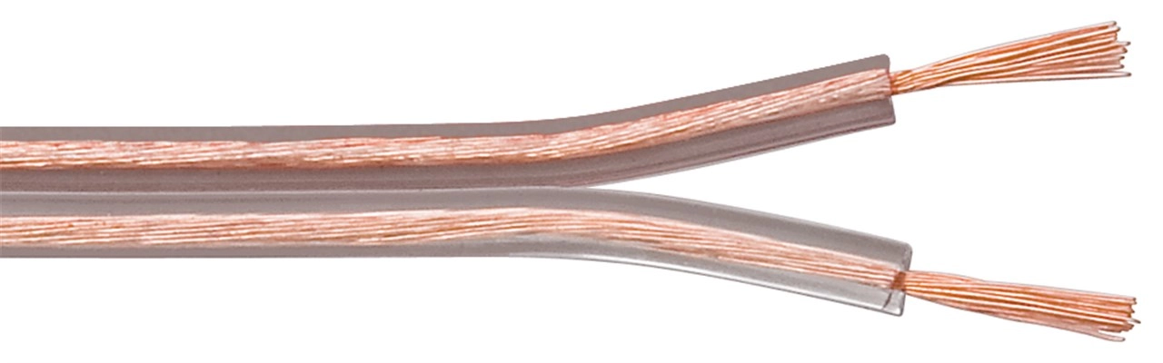 Goobay Speaker Cable transparent CCA 50m