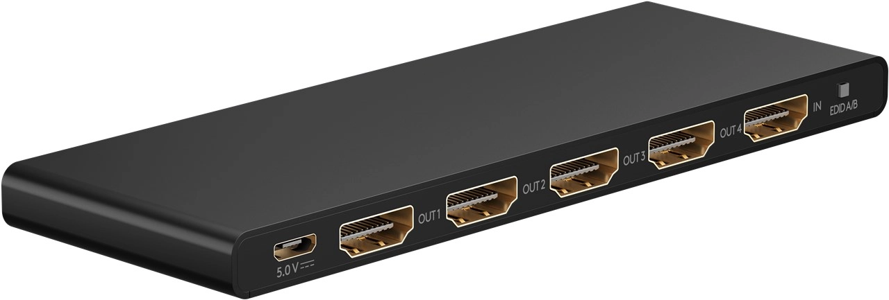 Goobay 58483 video splitter HDMI 4x