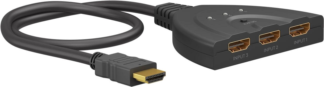 Goobay 58487 video switch HDMI 13606461