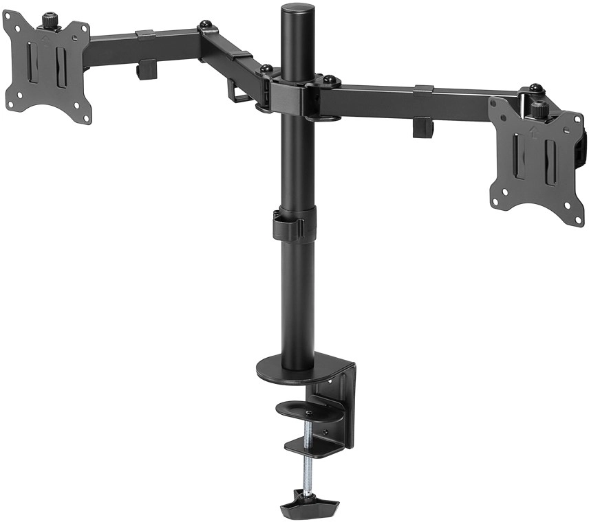 Goobay Dual Monitor Mount Flex Black