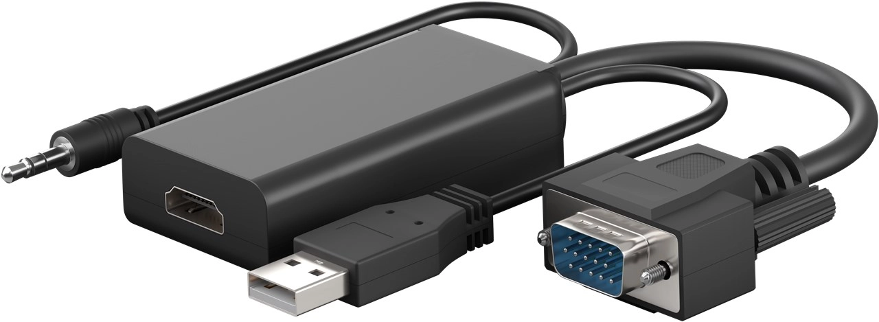 Goobay 61259 video cable adapter 0