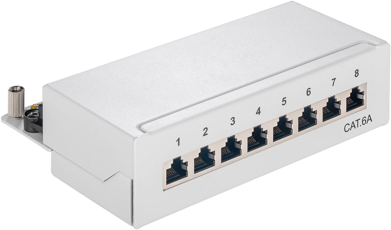 Goobay CAT 6a Mini/Desktop Patch Panel