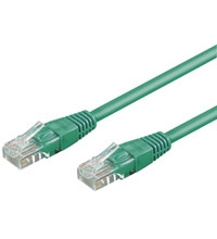 Goobay CAT 5-1000 UTP Green 10m