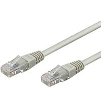 Goobay CAT 6-100 UTP Grey 1m