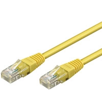Goobay CAT 6-1000 UTP Yellow 10m