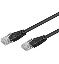Goobay CAT 6-1500 UTP Black 15m