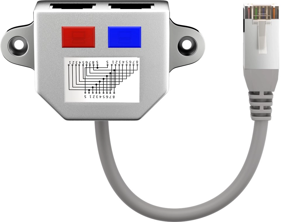 Goobay 68911 networking cable Grey 0