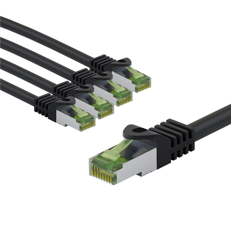 Goobay 69792 networking cable Black  Green