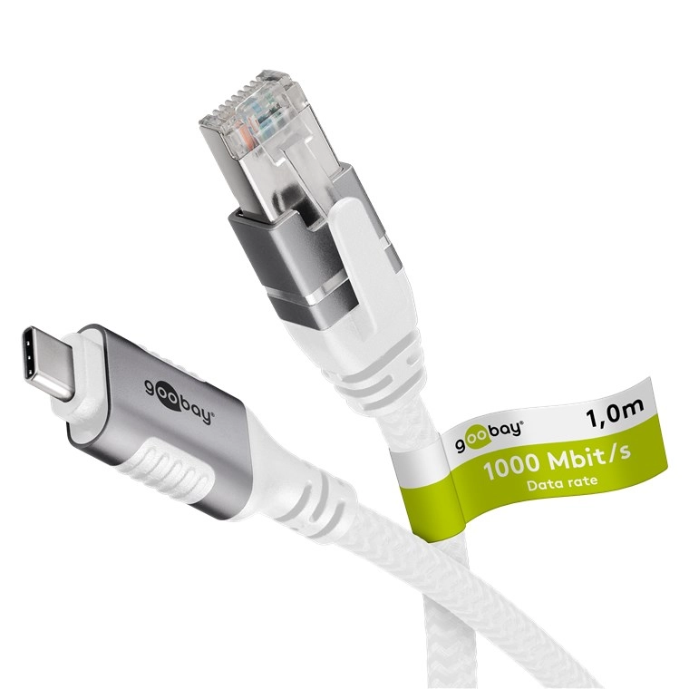 Goobay 74176 networking cable White 2