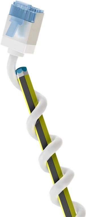 Goobay 74326 networking cable White 0