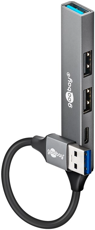 Goobay 74458 interface hub USB 3
