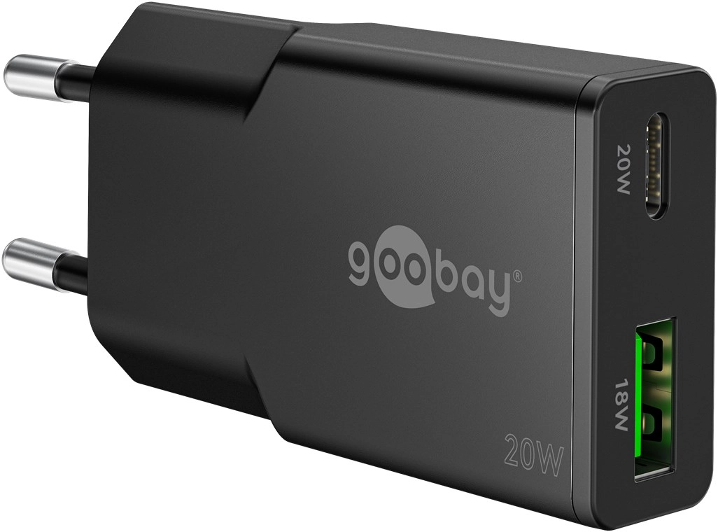 Goobay Dual Universal Black AC Fast