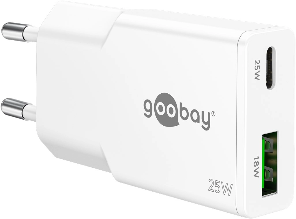 Goobay Dual Universal White AC Fast