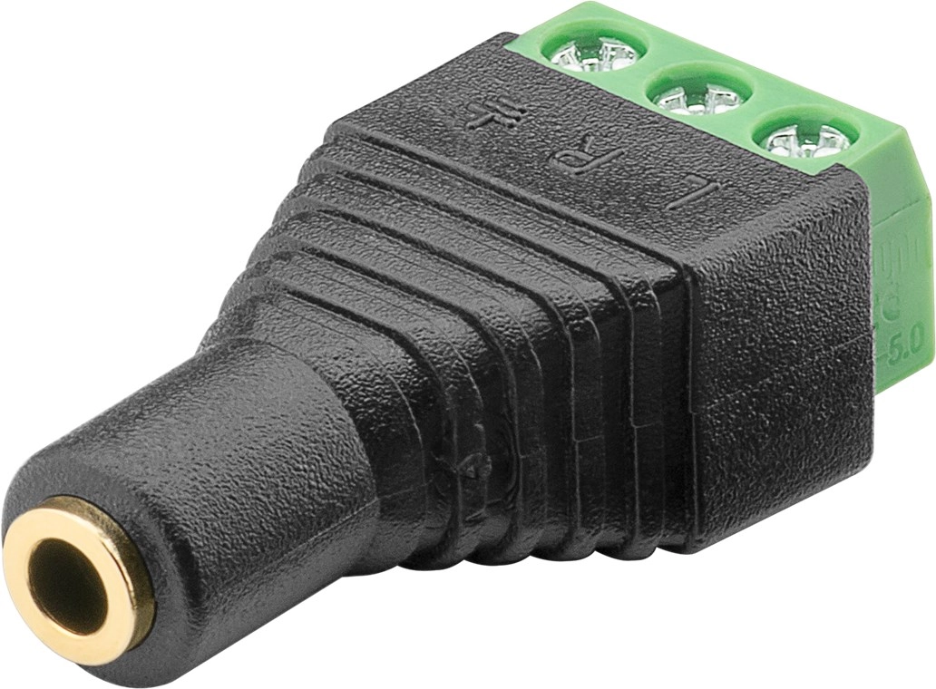 Goobay Terminal Block 3-pin  3.5