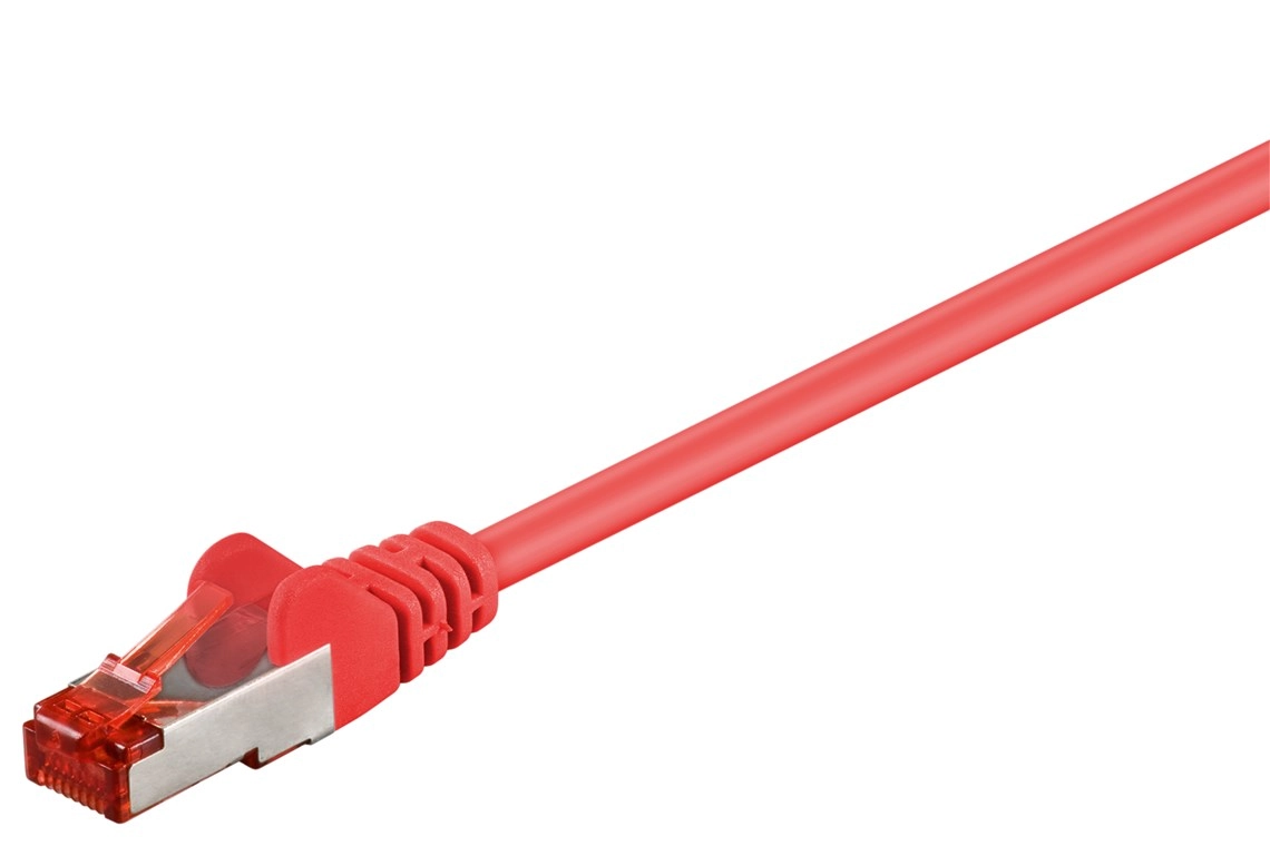 Goobay 92458 networking cable Red 0