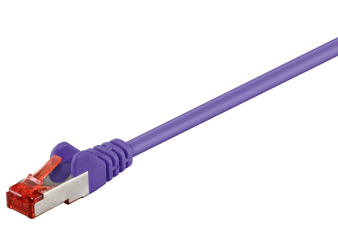Goobay 92461 networking cable Violet 0
