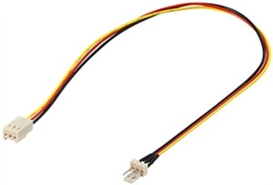 Goobay PC Fan Power Extension Cable