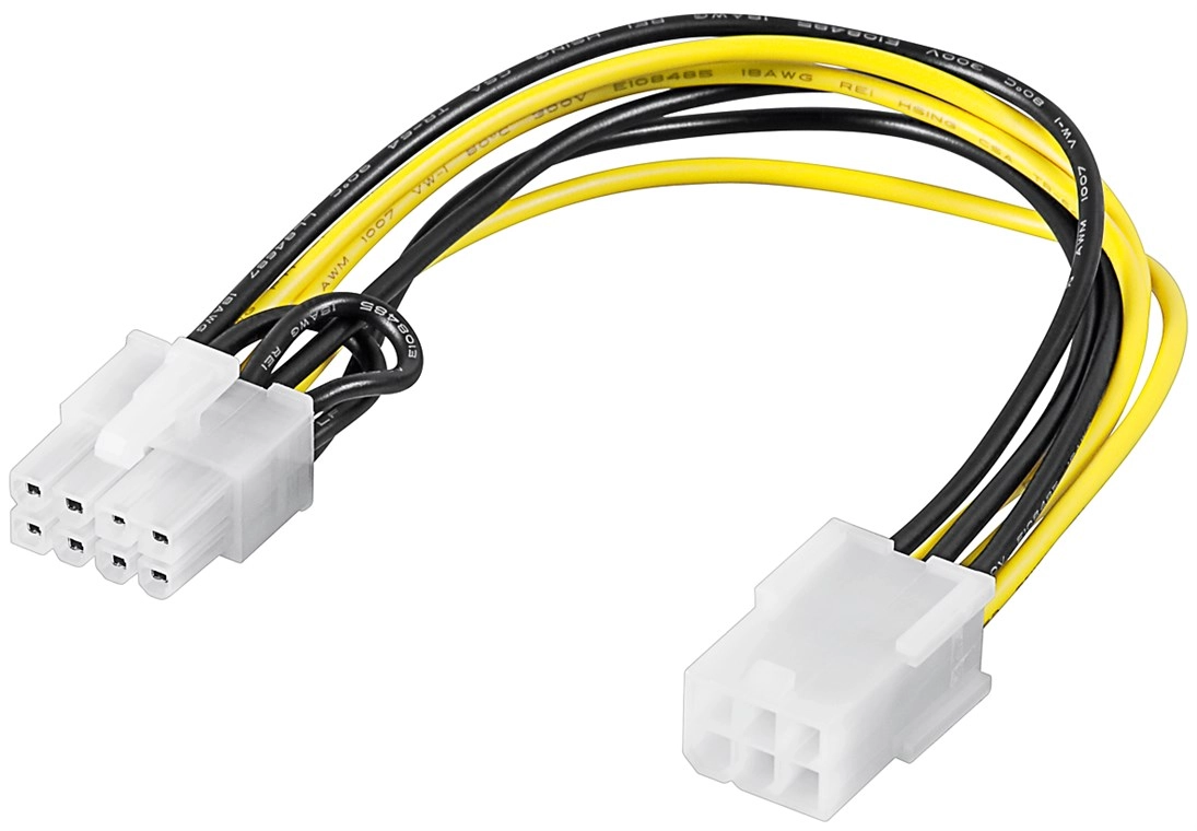 Goobay Power Cable/Adapter for PC Graphics