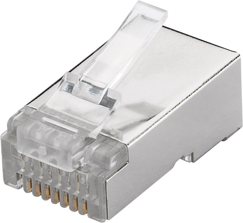 Goobay 93829 wire connector RJ45 Silver