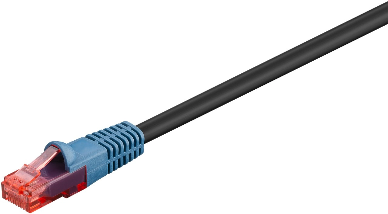 Goobay 94389 networking cable Black 10