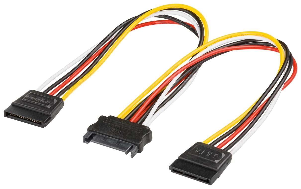 Goobay PC Y Power Cable/Adapter SATA