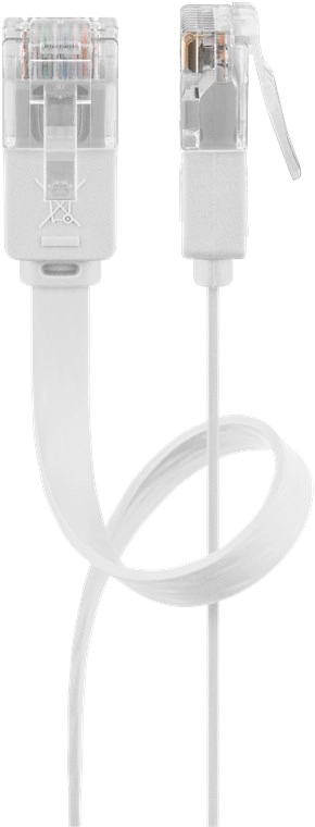 Goobay 95158 networking cable White 20