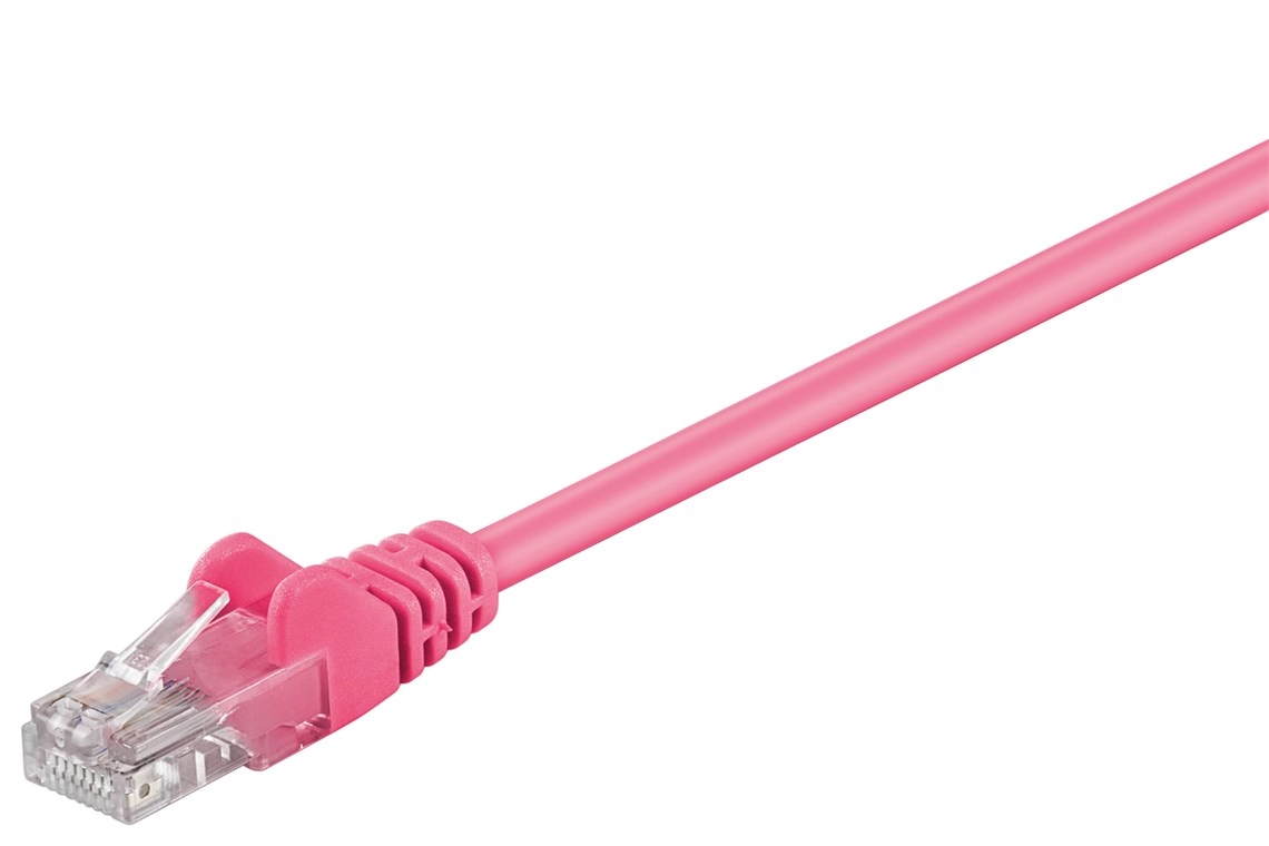 Goobay 95200 networking cable Magenta 0