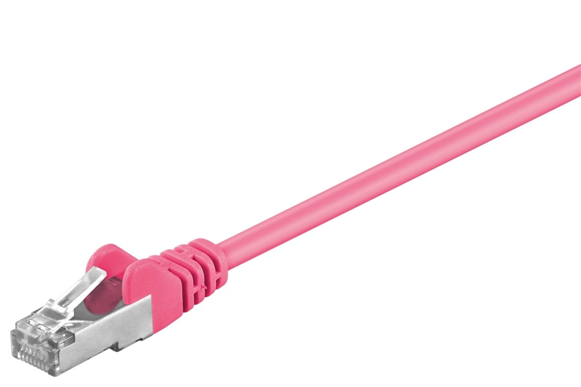 Goobay 95208 networking cable Magenta 0