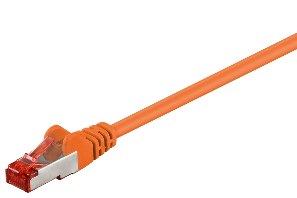 Goobay 95466 networking cable Orange 0