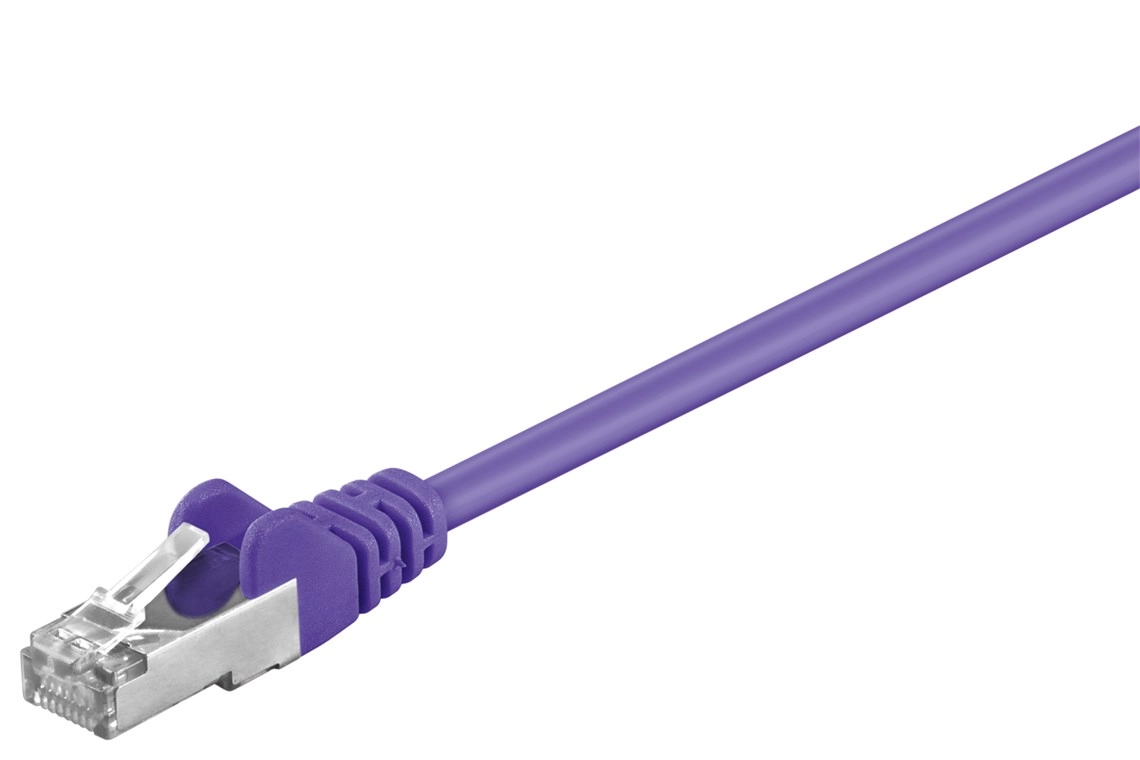 Goobay 95552 networking cable Violet 1