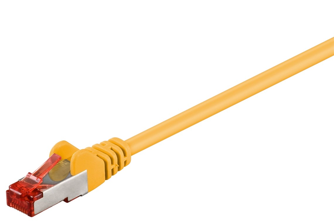 Goobay 95566 networking cable Yellow 1